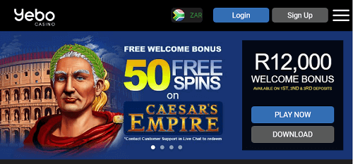Yebo Casino no deposit bonus codes