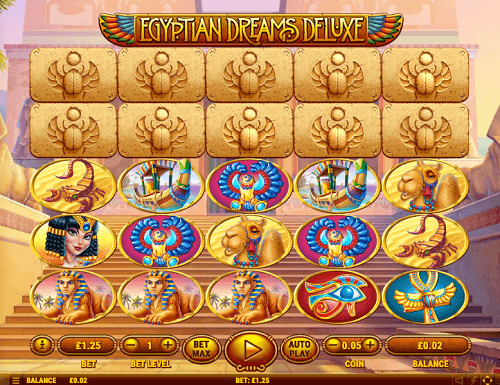 Egyptian Dreams Deluxe Slot Review